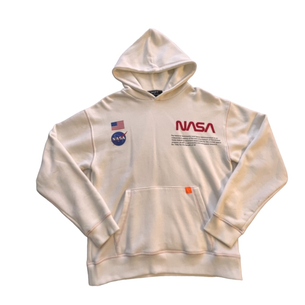 H&M Nasa Vintage White Hoodie